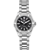Tag Heuer Aquaracer Black Pearl Women's Luxury Watch WAY131P-BA0748
